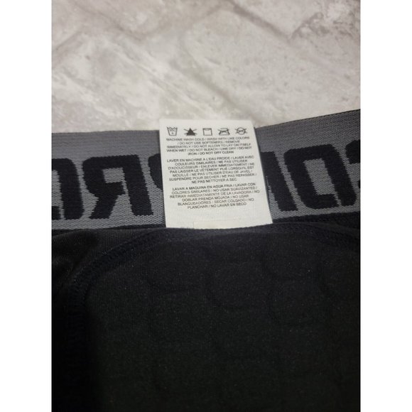 NIKE PRO COMBAT BLACK Padded Compression Shorts Basketball Men's 3XL Poly Spandx - Picture 4 of 9